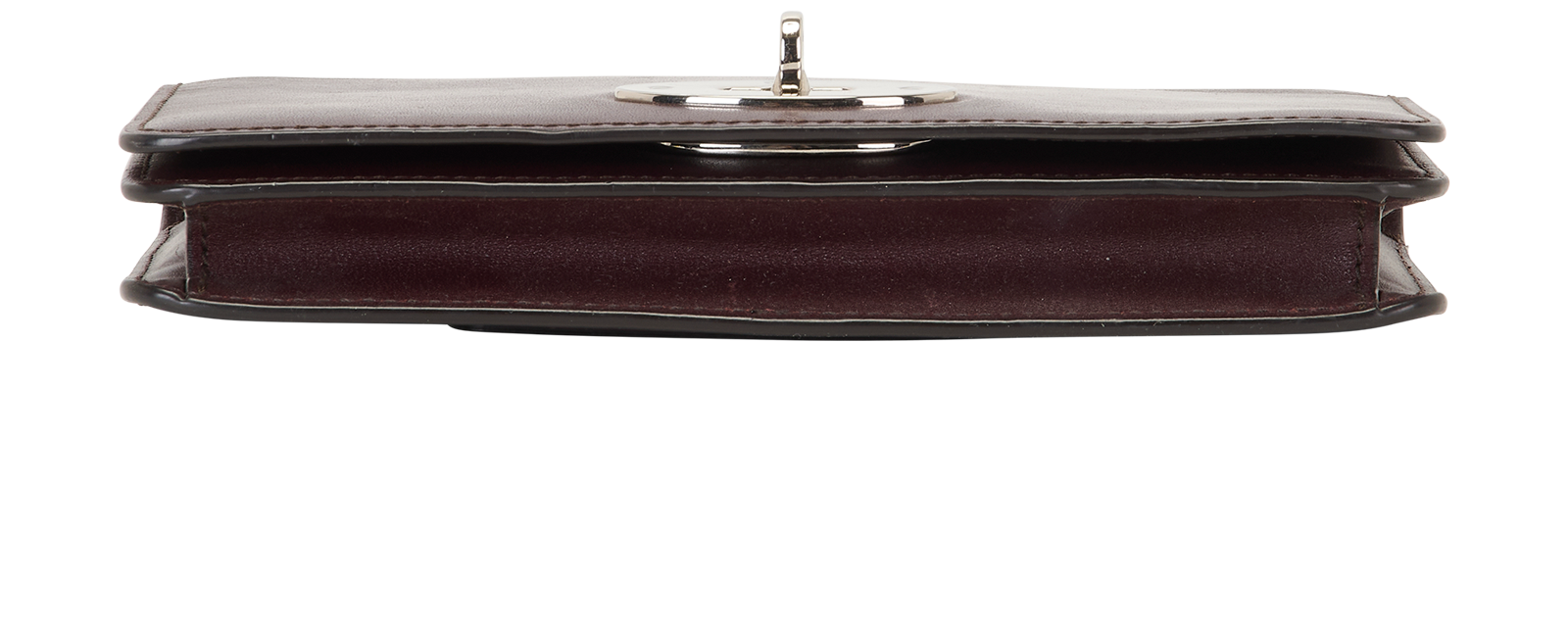Bayswater Clutch, &pound;290, Handbags, Burgundy, Leather, Top view